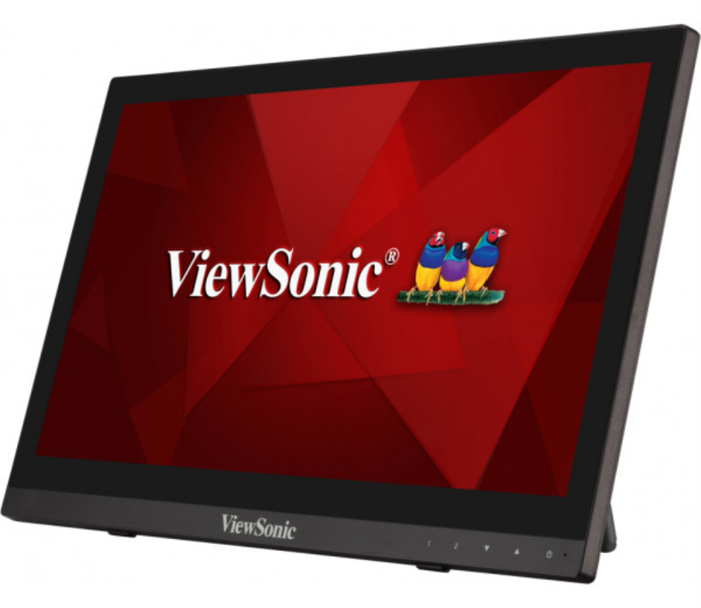 Viewsonic TD1630-3 pantalla para PC 39,6 cm (15.6") 1366 x 768 Pixeles HD LCD Pantalla táctil Multi-usuario Negro