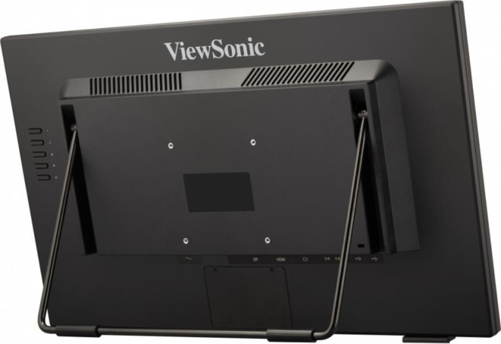 Viewsonic TD2465 pantalla de señalización Panel plano interactivo 61 cm (24") LED 250 cd / m² Full HD Negro Pantalla táctil