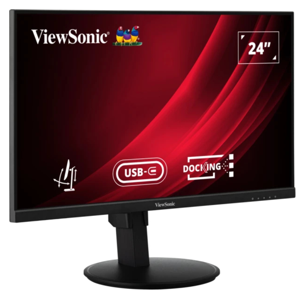 Viewsonic VG Series VG2409U-2 pantalla para PC 60,5 cm (23.8") 1920 x 1080 Pixeles Full HD LED Negro