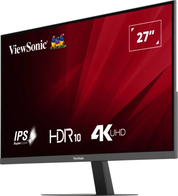 Viewsonic VA VA2708-4K-HD pantalla para PC 68,6 cm (27") 3840 x 2160 Pixeles 4K Ultra HD LED Negro