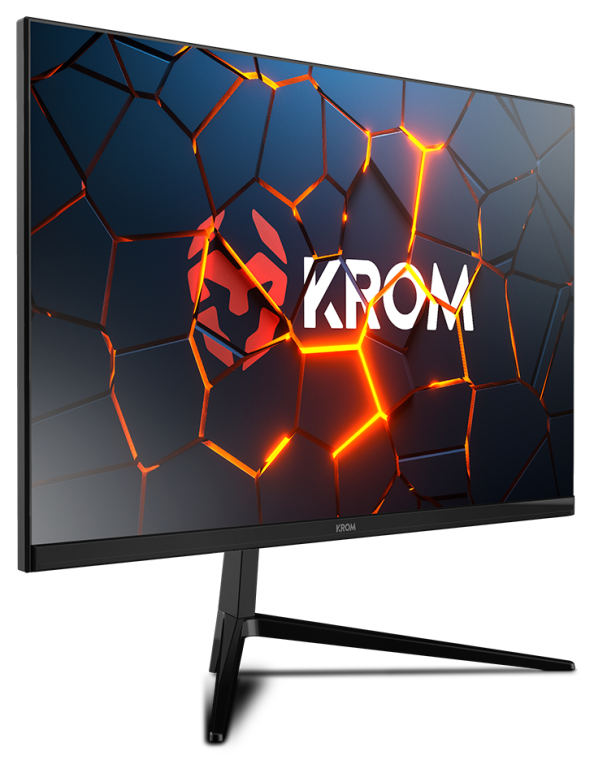 Krom Kertz pantalla para PC 60,5 cm (23.8") 1920 x 1080 Pixeles Full HD LED Negro