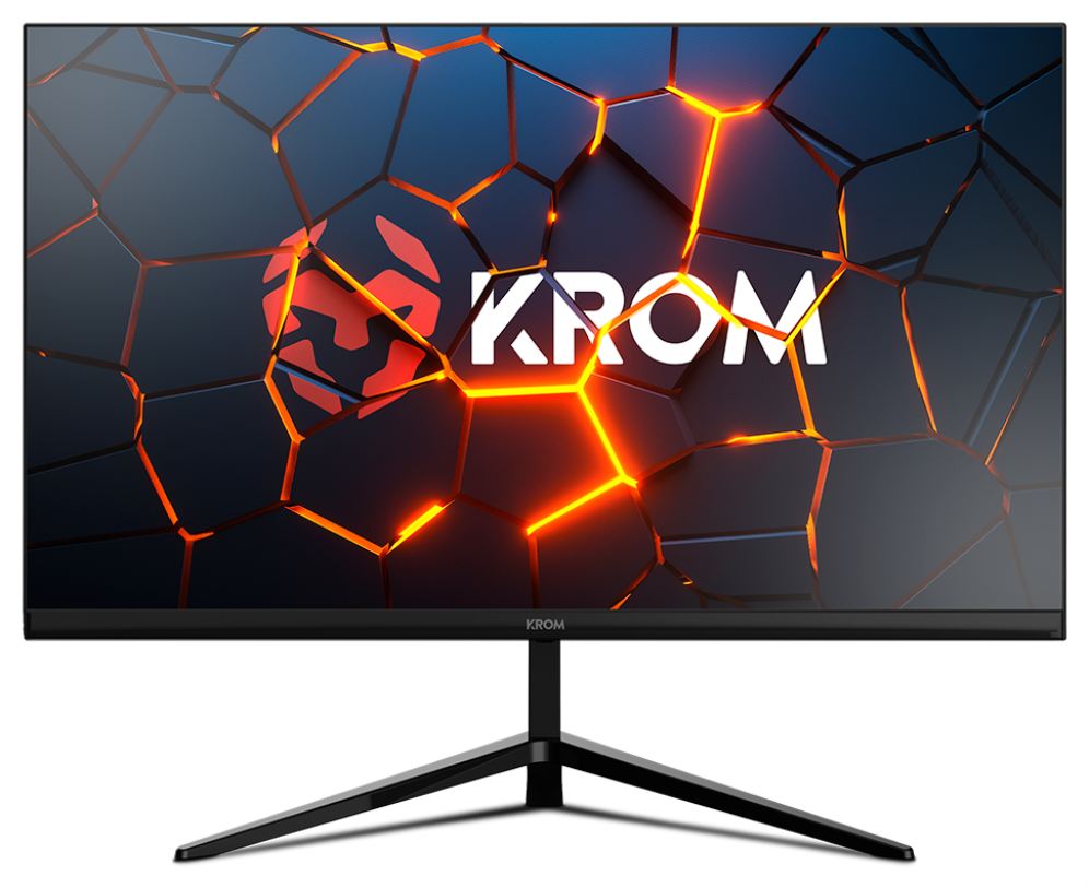 Krom Kertz pantalla para PC 60,5 cm (23.8") 1920 x 1080 Pixeles Full HD LED Negro