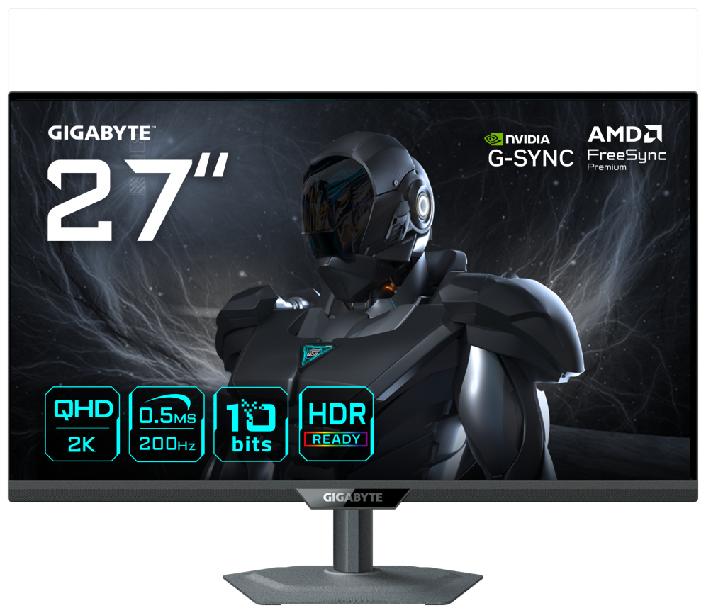 GIGABYTE G27Q20 Monitor Gaming 27" QHD