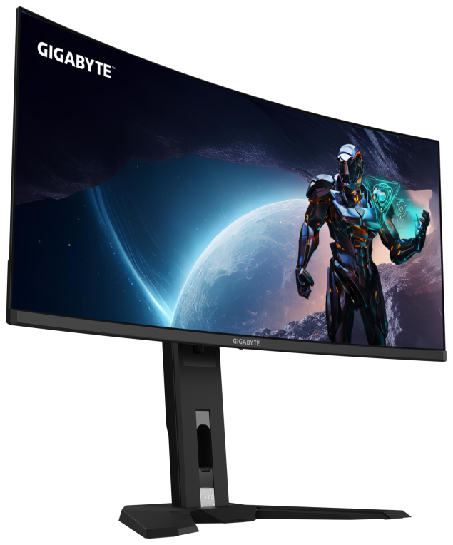 GIGABYTE Monitor de juegos curvo OLED WQHD MO34WQC2 de 34"