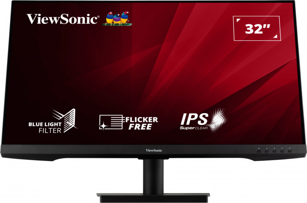Viewsonic VA VA3209-MH pantalla para PC 81,3 cm (32") 1920 x 1080 Pixeles Full HD Negro