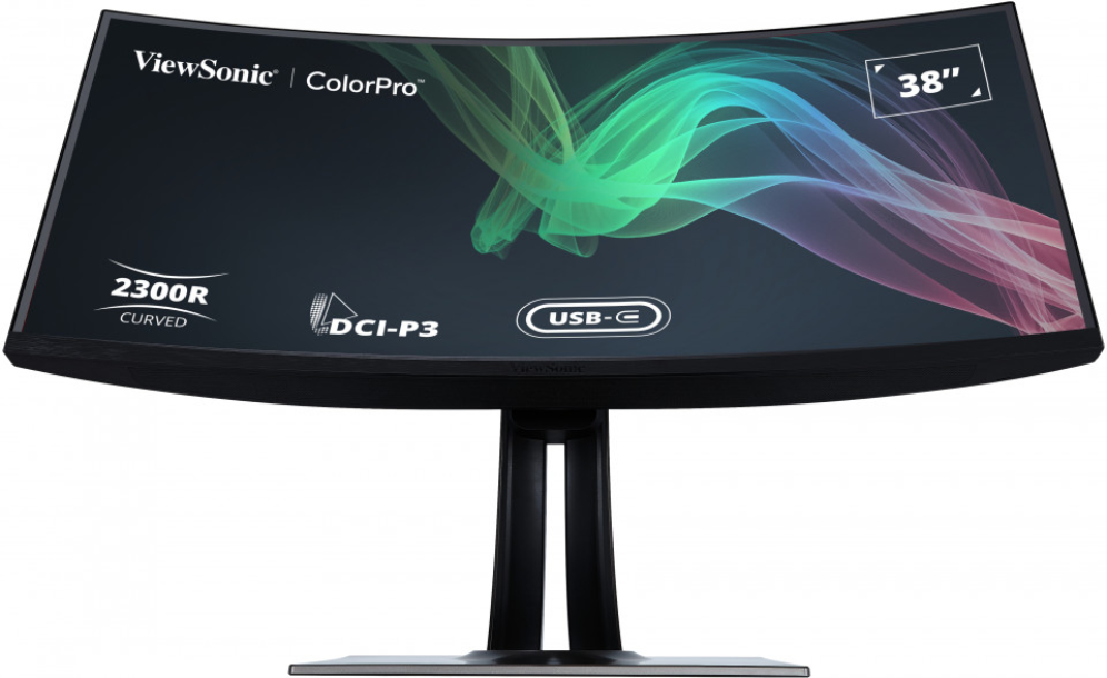 Viewsonic VP3881A pantalla para PC 96,5 cm (38") 3840 x 1600 Pixeles Quad HD+ LED Negro