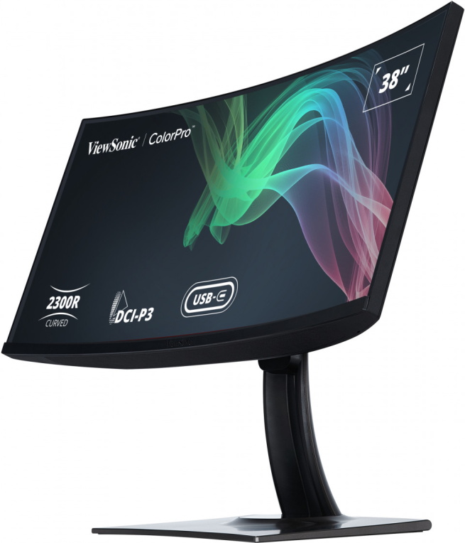 Viewsonic VP3881A pantalla para PC 96,5 cm (38") 3840 x 1600 Pixeles Quad HD+ LED Negro
