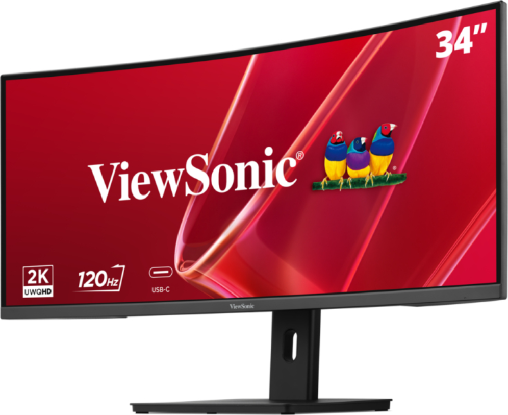 Viewsonic VA VA3420C-2 pantalla para PC 86,4 cm (34") 3440 x 1440 Pixeles UltraWide Quad HD LED Negro