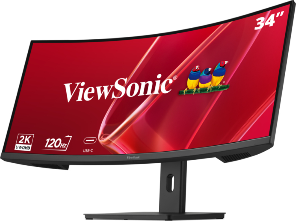 Viewsonic VA VA3420C-2 pantalla para PC 86,4 cm (34") 3440 x 1440 Pixeles UltraWide Quad HD LED Negro