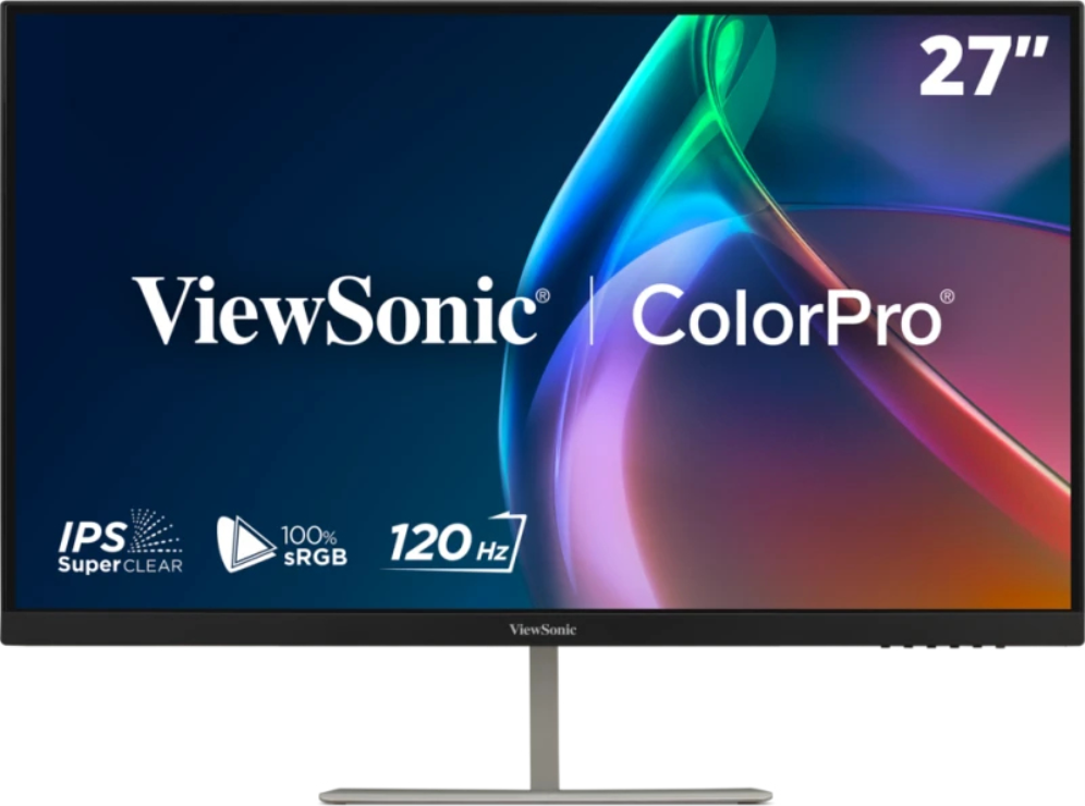 Viewsonic VP Series VP2766-2K pantalla para PC 68,6 cm (27") 2560 x 1440 Pixeles Quad HD LED Plata, Negro