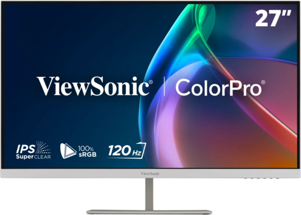 Viewsonic VP Series VP2766-2K-W pantalla para PC 68,6 cm (27") 2560 x 1440 Pixeles Quad HD LED Blanco, Plata