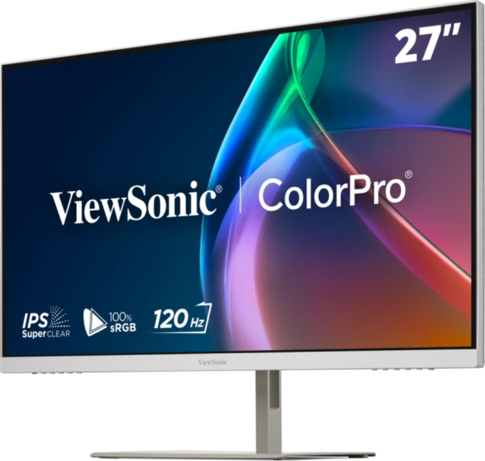 Viewsonic VP Series VP2766-2K-W pantalla para PC 68,6 cm (27") 2560 x 1440 Pixeles Quad HD LED Blanco, Plata