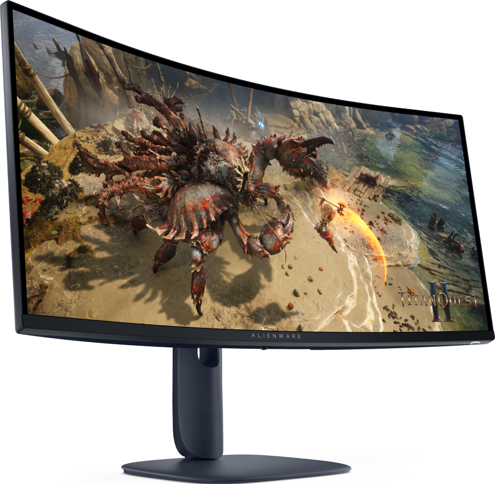 Alienware AW3425DWM pantalla para PC 86,4 cm (34") 3440 x 1440 Pixeles Wide Quad HD LCD Negro, Azul