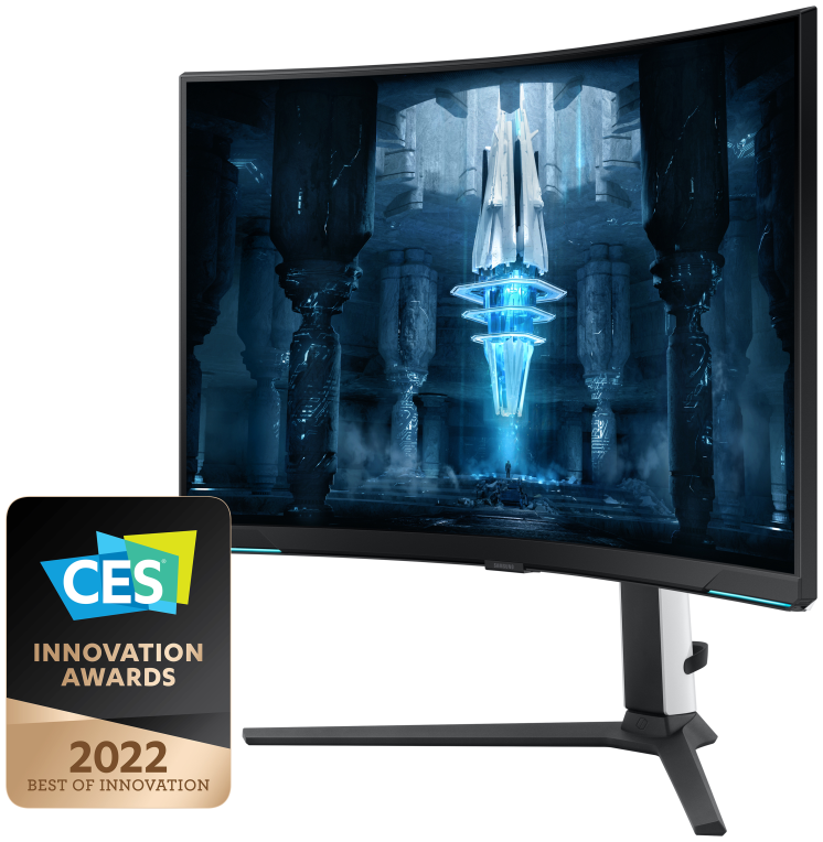 Samsung G85NB pantalla para PC 81,3 cm (32") 3840 x 2160 Pixeles 4K Ultra HD LED Blanco