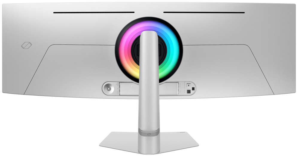 Samsung G93SD pantalla para PC 124,5 cm (49") 5120 x 1440 Pixeles Dual QHD OLED Plata
