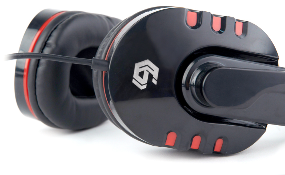 Gembird GHS-402 auricular y casco Auriculares Alámbrico Diadema Juego Negro