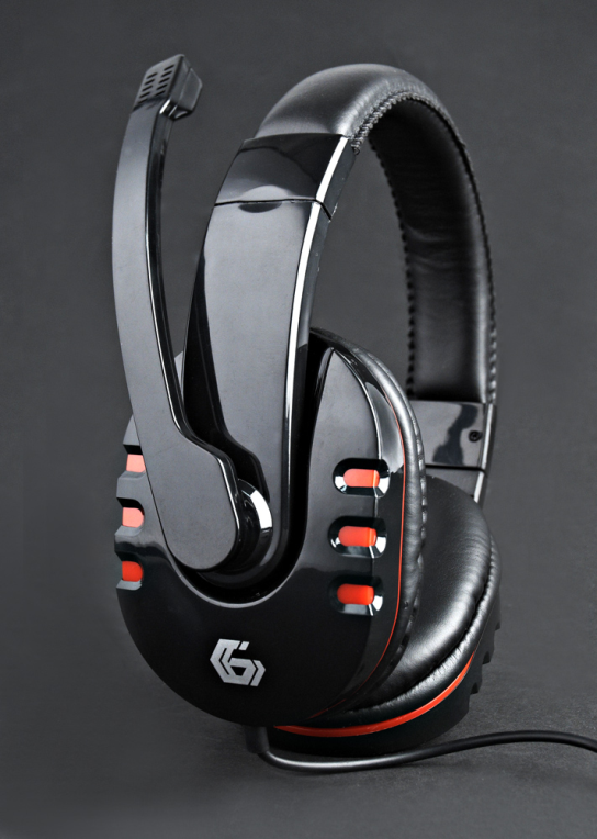 Gembird GHS-402 auricular y casco Auriculares Alámbrico Diadema Juego Negro