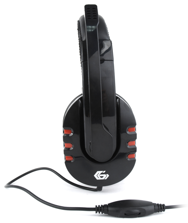 Gembird GHS-402 auricular y casco Auriculares Alámbrico Diadema Juego Negro