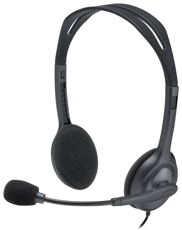 Logitech H111 Auriculares Alámbrico Diadema Oficina/Centro de llamadas Negro
