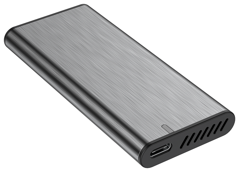 AISENS Caja Externa M.2 (NGFF) ASM2-007GRY SATA A USB3.1 Gen1, Gris