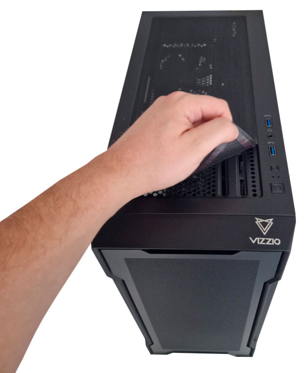 VIZZIO OR12471072 PC Intel® Core™ i5 i5-14400F 16 GB DDR4-SDRAM 1 TB SSD NVIDIA GeForce RTX 5050 Windows 11 Home (versión de prueba preinstalada) Midi Tower Negro
