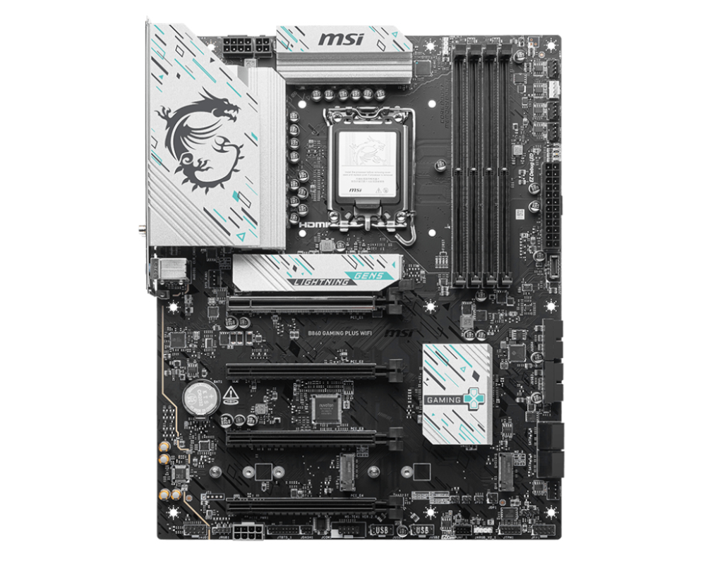 MSI B860 GAMING PLUS WIFI placa base Intel B860 LGA 1851 (Socket V1) ATX