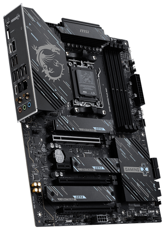 MSI X870E GAMING PLUS WIFI placa base AMD X870E Zócalo AM5 ATX