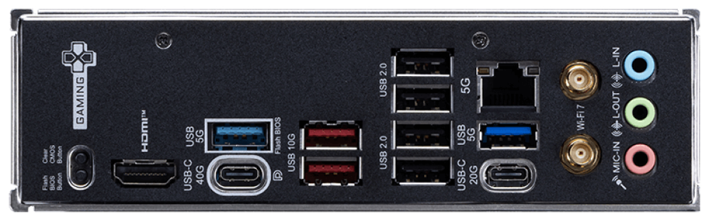 MSI X870E GAMING PLUS WIFI placa base AMD X870E Zócalo AM5 ATX