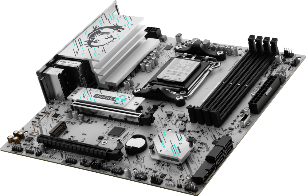 MSI B840M GAMING PLUS WIFI6E placa base AMD B840 Zócalo AM5 micro ATX