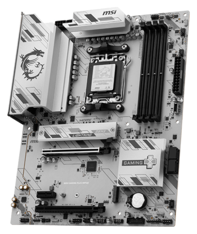 MSI B850 GAMING PLUS WIFI6E placa base AMD B850 Zócalo AM5 ATX