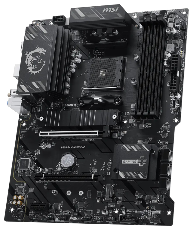 MSI B550 GAMING WIFI6E placa base AMD B550 Zócalo AM4