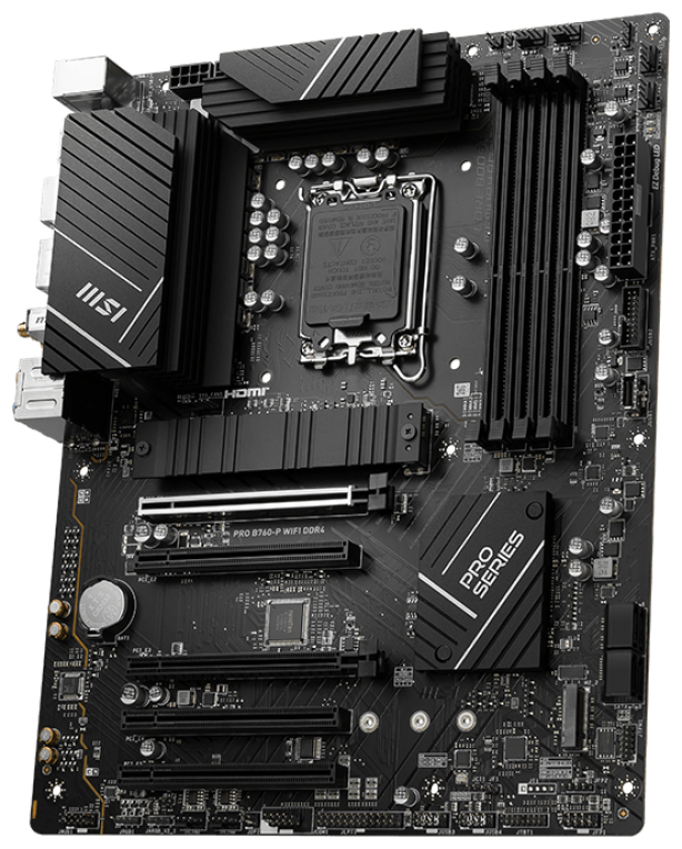 MSI PRO B760-P WIFI DDR4 placa base Intel B760 LGA 1700 ATX