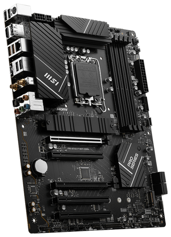 MSI PRO B760-P WIFI DDR4 placa base Intel B760 LGA 1700 ATX