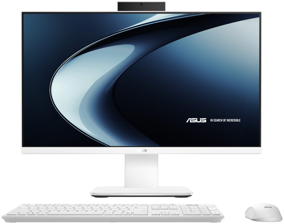 ASUS V400 AiO V440VAK-WPC2470 - Sobremesa todo en uno 23.8" Full HD (Intel Core 7 240H, 16GB RAM, 512GB SSD, Graphics, Sin Sistema Operativo) Blanco - Teclado QWERTY español