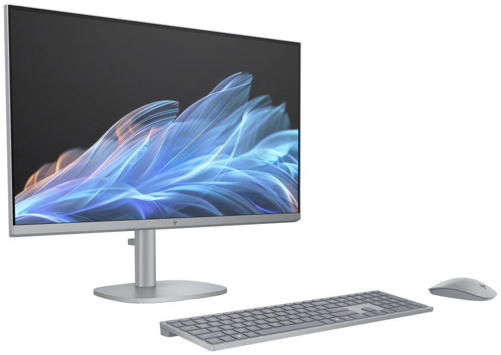HP OmniStudio X 27-cs0015ns PC Intel Core Ultra 5 125H 68,6 cm (27") 1920 x 1080 Pixeles PC todo en uno 16 GB DDR5-SDRAM 512 GB SSD Windows 11 Home Wi-Fi 7 (802.11be) AI PC Plata