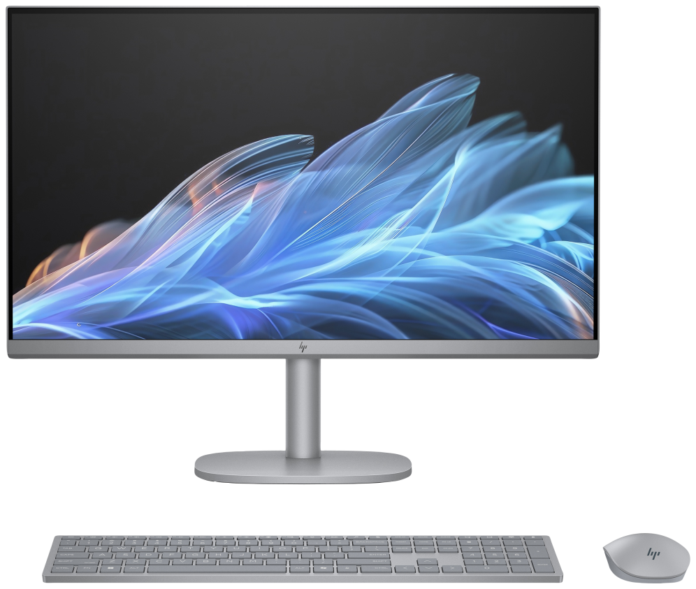 HP OmniStudio X 27-cs0015ns PC Intel Core Ultra 5 125H 68,6 cm (27") 1920 x 1080 Pixeles PC todo en uno 16 GB DDR5-SDRAM 512 GB SSD Windows 11 Home Wi-Fi 7 (802.11be) AI PC Plata