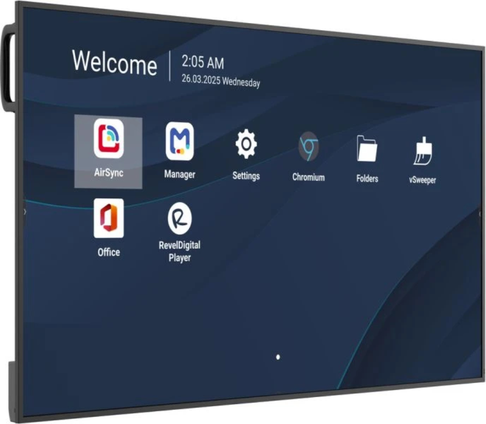 Viewsonic CDE5514-2C pantalla de señalización Pantalla plana para señalización digital 139,7 cm (55") LCD Wifi 500 cd / m² 4K Ultra HD Negro Procesador incorporado Android 14 24/7