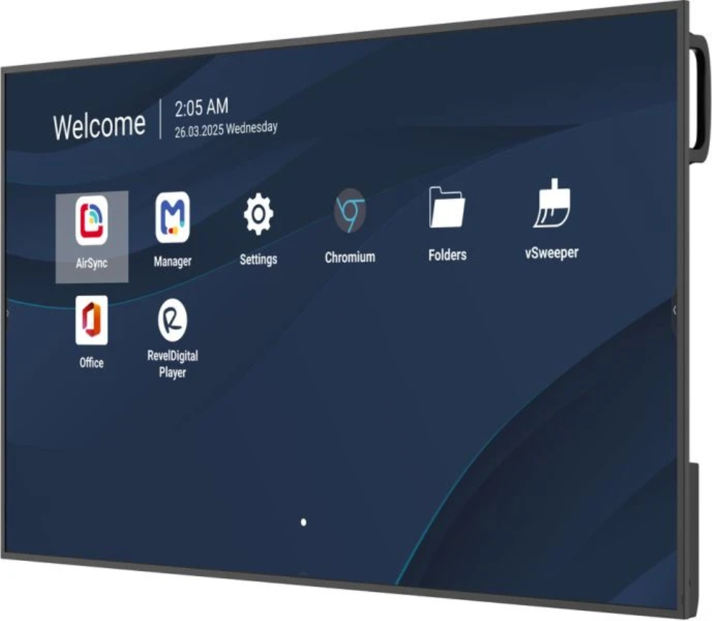 Viewsonic CDE5514-2C pantalla de señalización Pantalla plana para señalización digital 139,7 cm (55") LCD Wifi 500 cd / m² 4K Ultra HD Negro Procesador incorporado Android 14 24/7