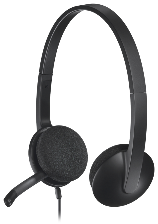 Logitech H340 USB Auriculares Alámbrico Diadema Oficina/Centro de llamadas USB tipo A Negro