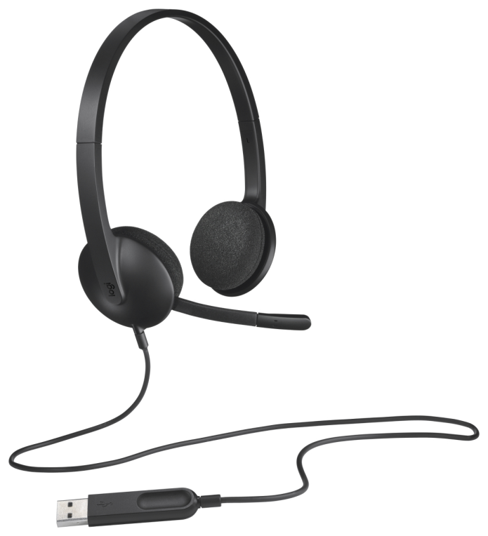 Logitech H340 USB Auriculares Alámbrico Diadema Oficina/Centro de llamadas USB tipo A Negro