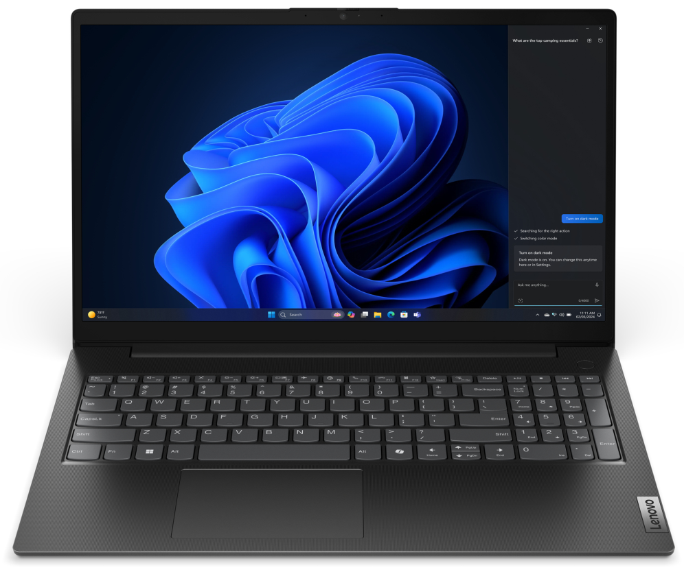 Lenovo V15 G5 IRL Intel® Core™ i5 i5-13420H Portátil 39,6 cm (15.6") Full HD 8 GB DDR5-SDRAM 512 GB SSD Wi-Fi 6 (802.11ax) Español Negro