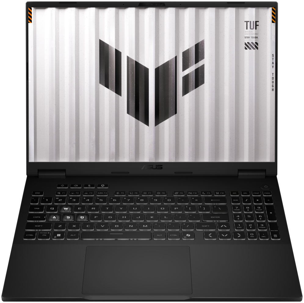 ASUS TUF Gaming F16 TUF608JMI-TU345 - Ordenador Portátil Gaming de 16" WUXGA 144Hz (Core i5-14450HX, 16GB RAM, 512GB SSD, RTX 5060 8GB, Sin Sistema Operativo) Gris Jager - Teclado QWERTY español