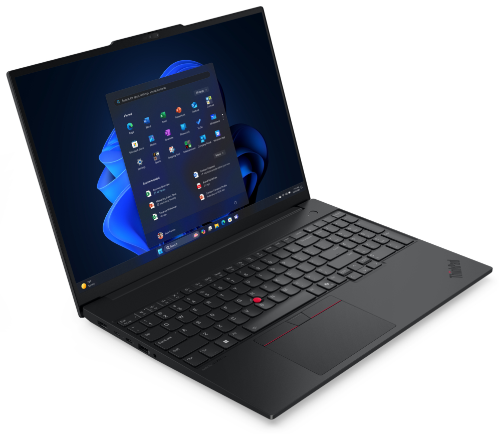 Lenovo ThinkPad E16 Gen 3 (Intel) Copilot+ PC Intel Core Ultra 5 226V Portátil 40,6 cm (16") WUXGA 16 GB LPDDR5x-SDRAM 512 GB SSD Wi-Fi 6E (802.11ax) Windows 11 Pro Español Negro