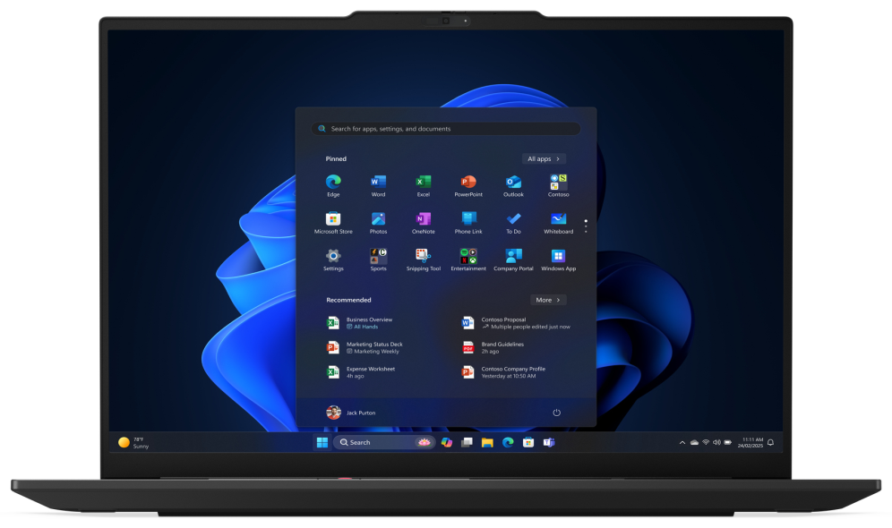 Lenovo ThinkPad E16 Gen 3 (Intel) Copilot+ PC Intel Core Ultra 5 226V Portátil 40,6 cm (16") WUXGA 16 GB LPDDR5x-SDRAM 512 GB SSD Wi-Fi 6E (802.11ax) Windows 11 Pro Español Negro