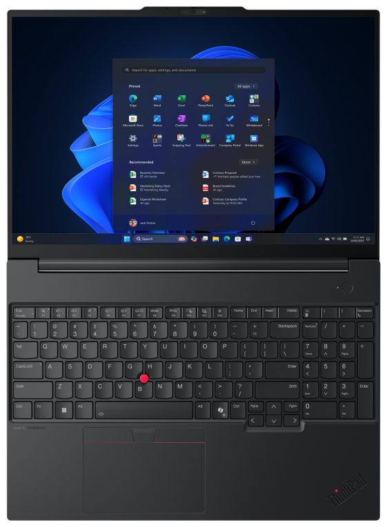 Lenovo ThinkPad E16 Gen 3 (Intel) Copilot+ PC Intel Core Ultra 5 226V Portátil 40,6 cm (16") WUXGA 16 GB LPDDR5x-SDRAM 512 GB SSD Wi-Fi 6E (802.11ax) Windows 11 Pro Español Negro