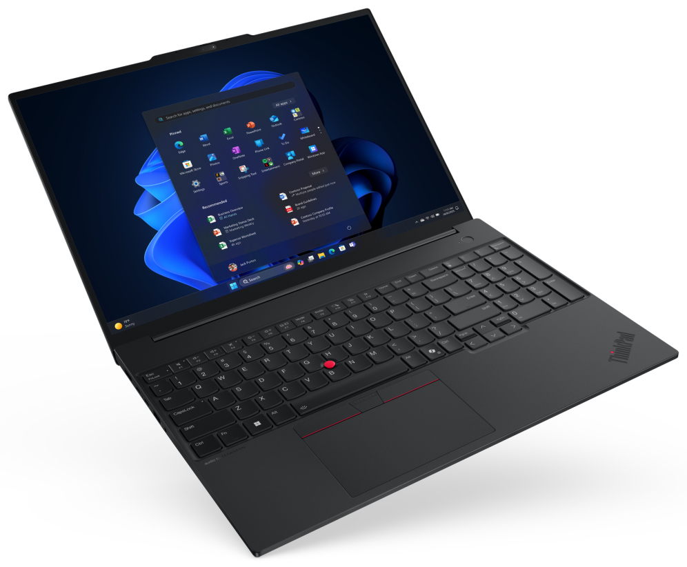 Lenovo ThinkPad E16 Gen 3 (Intel) Copilot+ PC Intel Core Ultra 5 226V Portátil 40,6 cm (16") WUXGA 16 GB LPDDR5x-SDRAM 512 GB SSD Wi-Fi 6E (802.11ax) Windows 11 Pro Español Negro