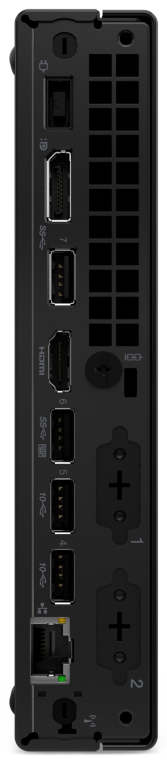 Lenovo ThinkCentre M70q Gen 6 Intel Core Ultra 5 225T 8 GB DDR5-SDRAM 256 GB SSD Windows 11 Pro Mini PC Negro