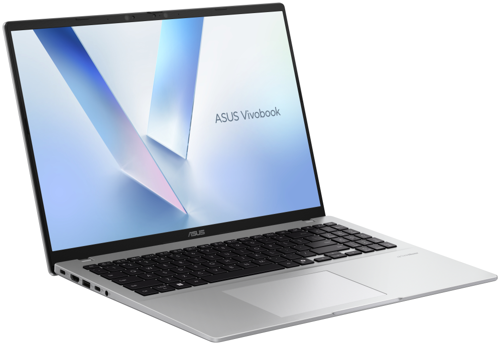 ASUS Vivobook 16 X1607CA-MB059 Copilot+ PC - Ordenador Portátil " WUXGA (Intel Core Ultra 5 225H, 16GB RAM, 512GB SSD, Arc 130T, Sin Sistema Operativo) Plata Fría - Teclado QWERTY español