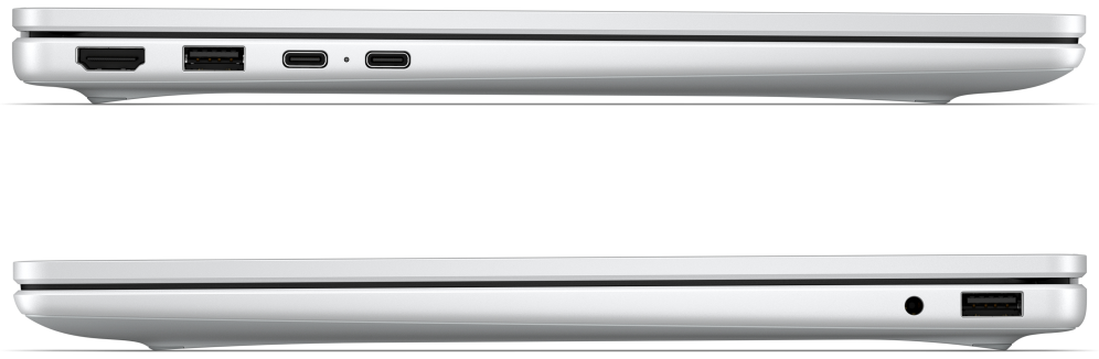 HP OmniBook 3 Laptop AI 14-ht0015nsx Intel Core Ultra 5 225U Portátil 35,6 cm (14") 2K 8 GB DDR5-SDRAM 256 GB SSD Wi-Fi 6 (802.11ax) Windows 11 Home AI PC Gris, Plata
