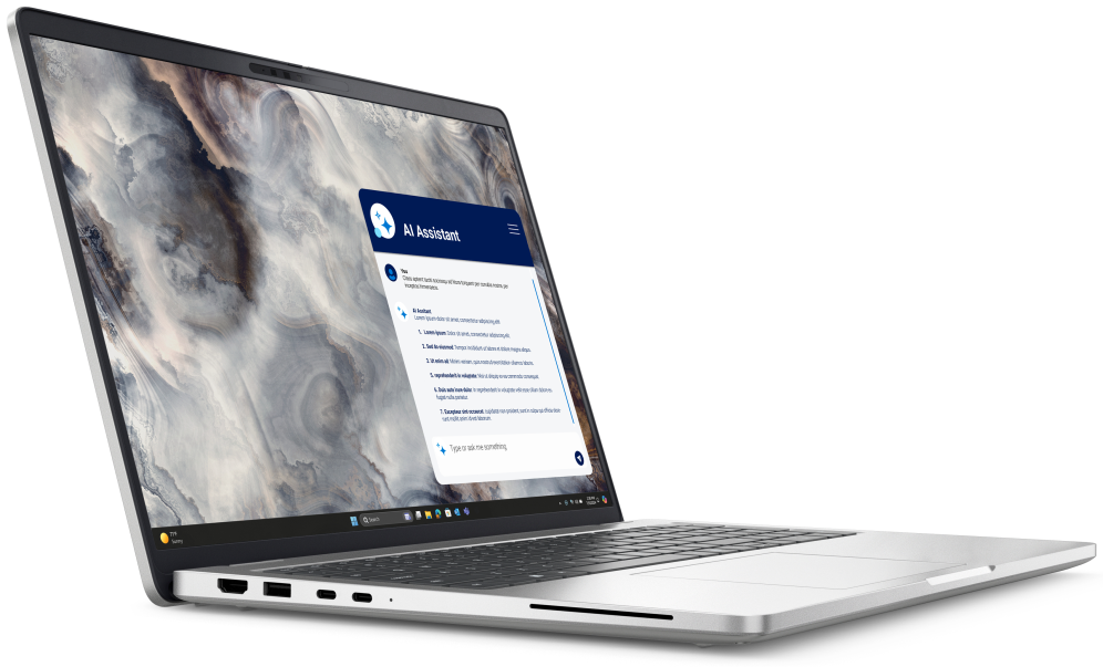 DELL Pro 16 Plus PB16250 Copilot+ PC Intel Core Ultra 7 266V Portátil 40,6 cm (16") Full HD+ 16 GB LPDDR5x-SDRAM 512 GB SSD Wi-Fi 7 (802.11be) Windows 11 Pro Aluminio Español